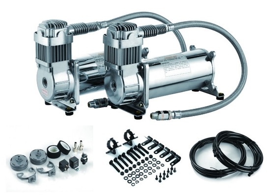 Ein guter Preis. Starke Energie-portierbarer Luftkompressor 12v 2,5 Gallonen-Behälter/doppelter Behälterluftkompressor Online