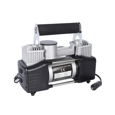 Zwei Zylinder Metallluftkompressor mit Handtasche Hochdruckluftkompressor DC 12V