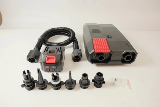 AC110-220V elektrische digitale Suppumpe DC 12V mit Lithiumbatterie für Paddleboard-Aufblasung