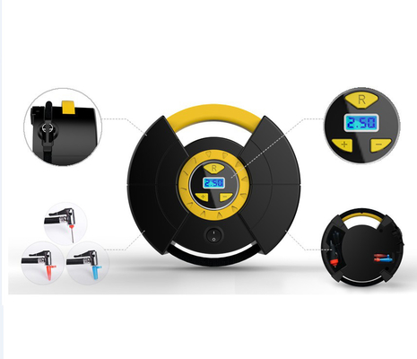 Ein guter Preis. Plastikluftkompressor-Schwarz-gelbe Farbe des auto-150psi für Automobilreifen Online