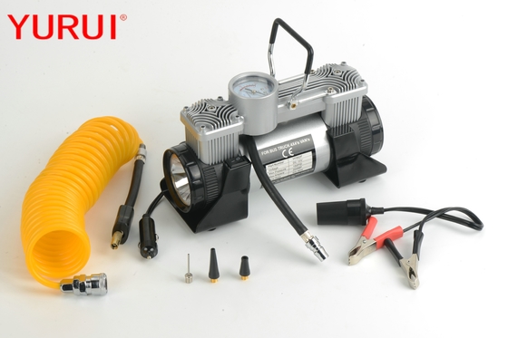 Ein guter Preis. LKW Mini Tire Air Pump silberne schwarze Farbe 180w 12 Volt-DCs mit Licht Online