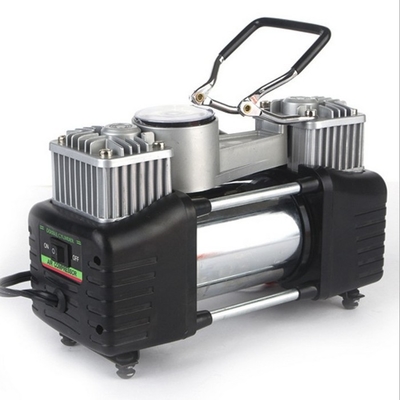 Ein guter Preis. Doppelte Pumpe des Zylinder-Metallluftkompressor-180w 150PSI mit Uhr Online