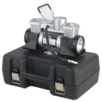 Ein guter Preis. DC12v Doppelzylinder-Metall-Auto-Reifen aufblaser mit LED-Licht und Werkzeugbox Online