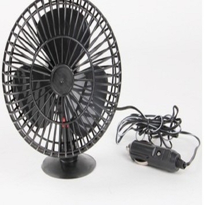 Ein guter Preis. 4 des Zoll-zwei Plastik Schalter-selbstbewegendes elektrisches der Ventilator-Dc12v im Schwarzen Online