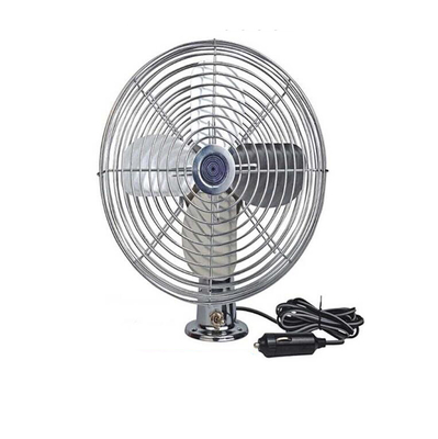 Ein guter Preis. Silberne Farbauto-Heizkörper-elektrische Ventilator-voller Sicherheits-Metallschutz Online