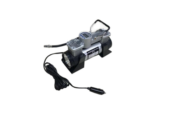 Doppelzylinder-Portable-Luftkompressor mit Griff und Plastikbox